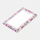 Post-it® Coupes colorées Floral (Incliné)