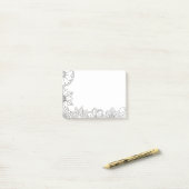 Post-it® Coupez-le vous motif adulte (Sur un bureau)