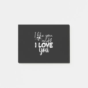 Post-it® Couple Art Je T'Aime Et Je T'Aime