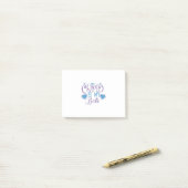 Post-it® Couple Cadeau Cupid Est Mon Bestie (Sur un bureau)