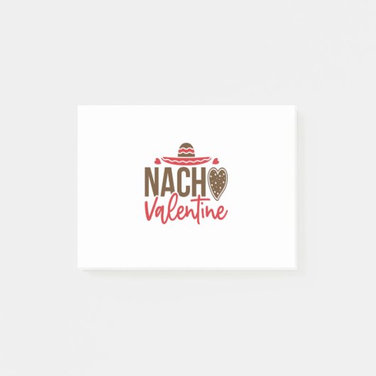 Post-it® Couple Cadeau Nacho Valentine (Devant)