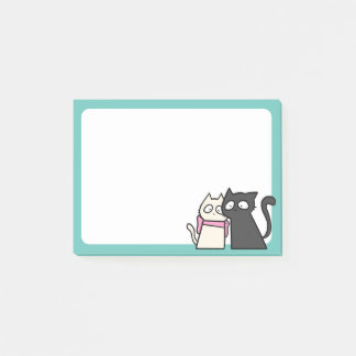 Post-it® couple de chat 3x4