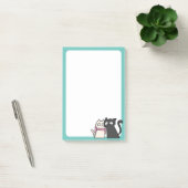 Post-it® couple de chat 4x6 (Bureau)