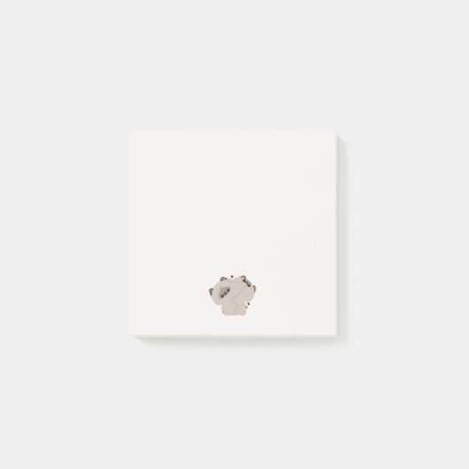 Post-it® Couple de chat balinais (Devant)