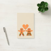 Post-it® Couple de pain d'épices de Noël (Bureau)