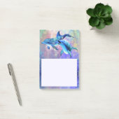 Post-it® Couple Dolphins Stick Notes (Bureau)