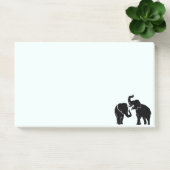 Post-it® Couple Elephant Post it Notes (Bureau)