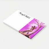 Post-it® Couple romantique dansant le rose tango (Incliné)