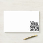 Post-it® Couple Zebra Notes (Sur un bureau)