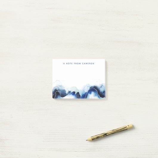 Post-it® Coupure glaciaire (Sur un bureau)