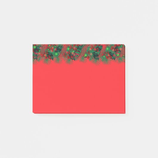Post-it® Couronne de Noël (Devant)