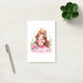 Post-it® Couronne de princesse d'anniversaire (Bureau)