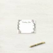 Post-it® Couronne florale (Sur un bureau)