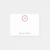 Post-it® Couronne florale margueuse (Devant)