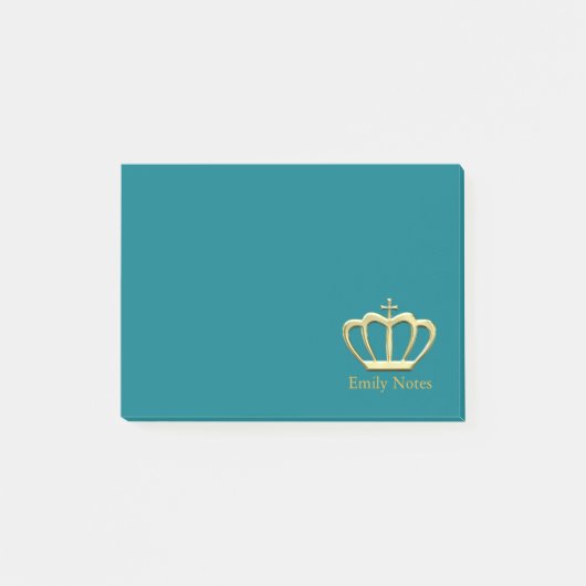 Post-it® Couronne personnalisée de princesse (Devant)