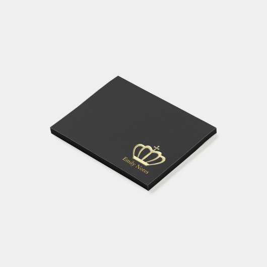 Post-it® Couronne princesse personnalisée (Incliné)