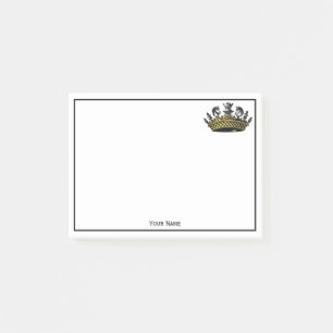 Post-it® Couronne vintage avec couleur de pièces de jeu d'é