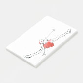 Post-it® Courrier-II de patinage artistique ! (Incliné)