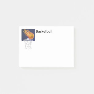 Post-it® Courrier--Note-Basket-ball