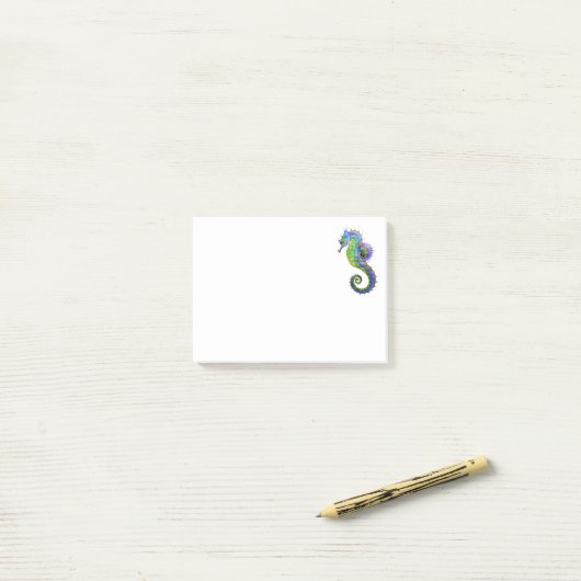 Post-it® Courrier--Note-Hippocampe (Sur un bureau)