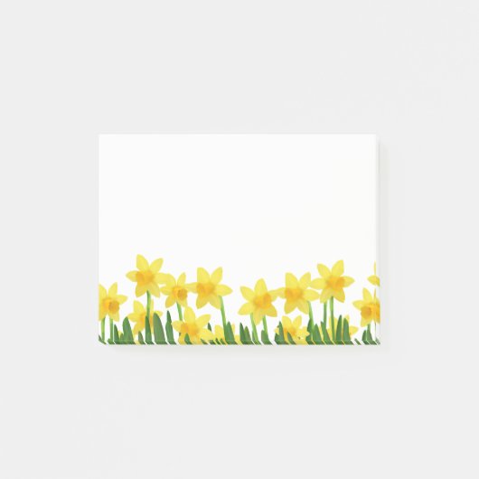 Post-it® Courrier--Note-Jonquilles (Devant)