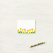Post-it® Courrier--Note-Jonquilles (Sur un bureau)