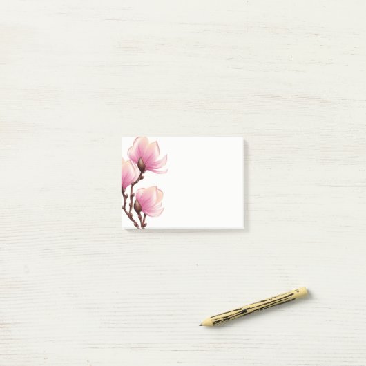 Post-it® Courrier--Note-Magnolia (Sur un bureau)