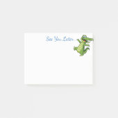 Post-it® Courrier--Notes d'alligator (Devant)