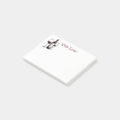 Post-it® Courrier--Notes d'amateur de vin (Incliné)