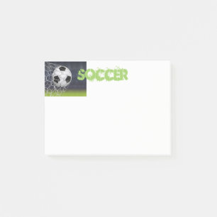 Post-it® Courrier--Notes de ballon de football