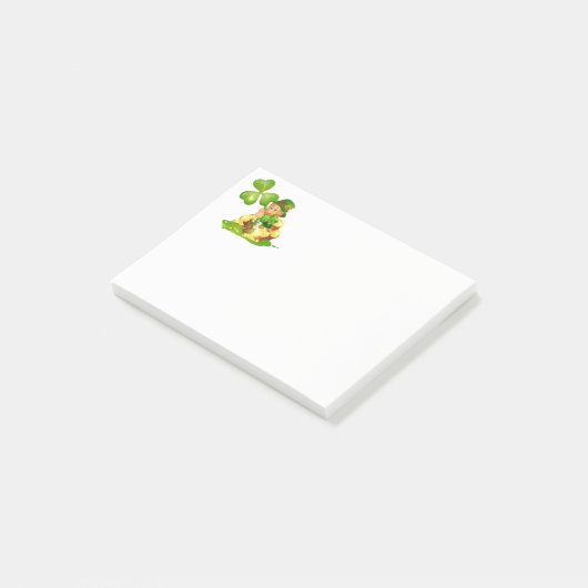 Post-it® Courrier--Notes de jour de St Patricks (Incliné)