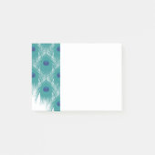 Post-it® Courrier--Notes de paon (Devant)