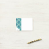 Post-it® Courrier--Notes de paon (Sur un bureau)