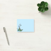 Post-it® Courrier--Notes de paon (Bureau)