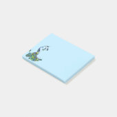 Post-it® Courrier--Notes de paon (Incliné)