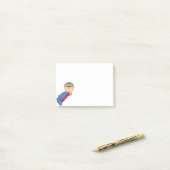 Post-it® Courrier--Notes de SuperBoy (Sur un bureau)