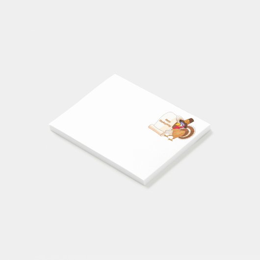 Post-it® Courrier--Notes de thanksgiving (Incliné)