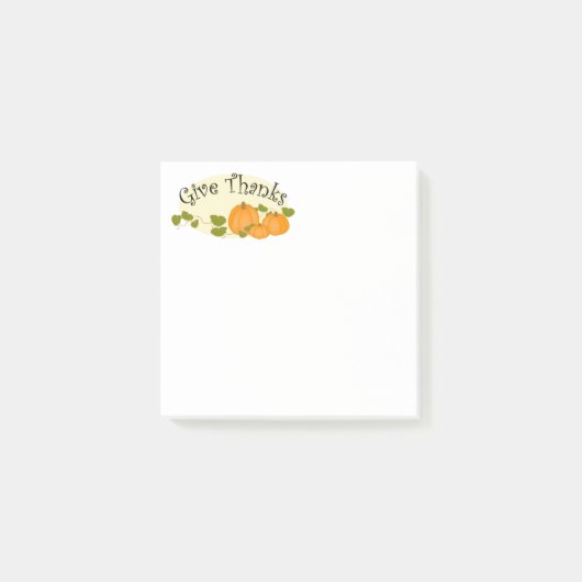 Post-it® Courrier--Notes de thanksgiving (Devant)