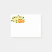 Post-it® Courrier--Notes de thanksgiving (Devant)