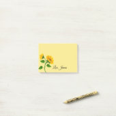 Post-it® Courrier--Notes de tournesols (Sur un bureau)