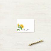 Post-it® Courrier--Notes de tournesols (Sur un bureau)