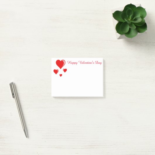 Post-it® Courrier--Notes de Valentines (Bureau)