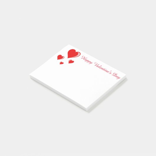 Post-it® Courrier--Notes de Valentines (Incliné)