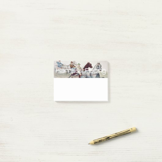 Post-it® Course d'attelages SUPÉRIEURE (Sur un bureau)