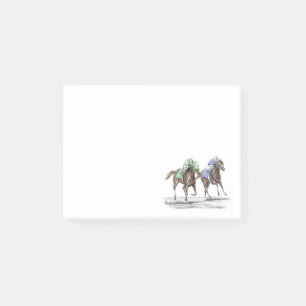 Post-it® Course de chevaux à Thoroughbred