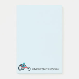 Post-it® Course en fauteuil roulant