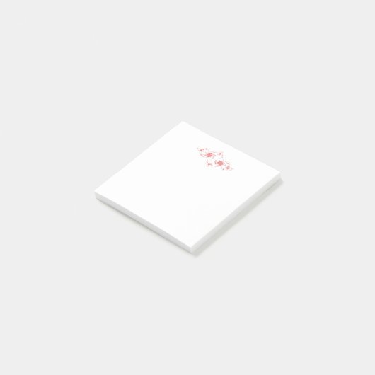 POST-IT® COURSES ROSES (Incliné)