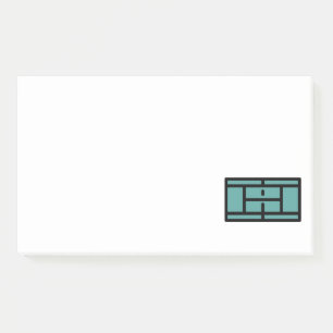 Post-it® court de tennis