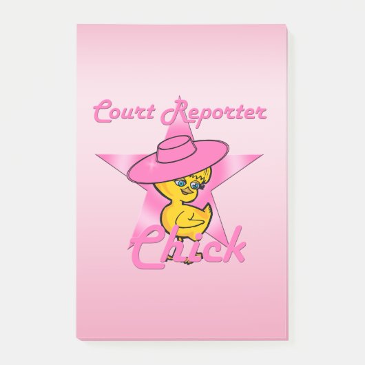 Post-it® Court Reporter (Devant)