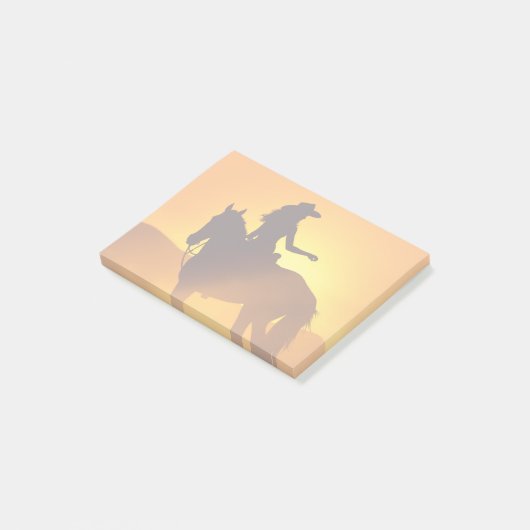Post-it® Cowgirl Sticky Notes (Incliné)